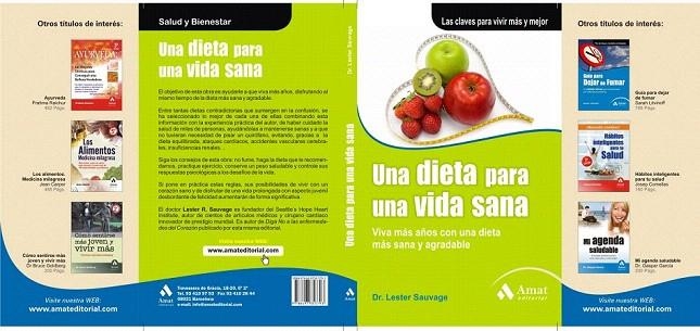 DIETA PARA UNA VIDA SANA, UNA | 9788497353793 | SAUVAGE, LESTER | Llibreria La Gralla | Librería online de Granollers