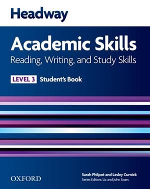 HEADWAY ACADEMIC SKILLS 3 READING, WRITING AND STUDY SKILLS STUDENT'S BOOK | 9780194741613 | VARIOS AUTORES | Llibreria La Gralla | Llibreria online de Granollers