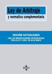 LEY DE ARBITRAJE Y NORMATIVA COMPLEMENTARIA | 9788430953196 | VV. AA | Llibreria La Gralla | Librería online de Granollers