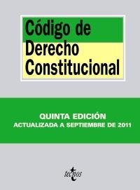 CÓDIGO DE DERECHO CONSTITUCIONAL (SEP'2011) | 9788430952922 | Llibreria La Gralla | Librería online de Granollers