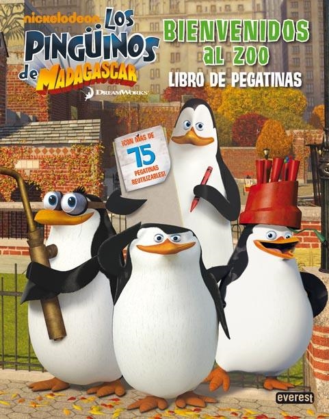 BIENVENIDOS DEL ZOO. LIBRO DE PEGATINAS. LOS PINGÜINOS DE MADAGASCAR | 9788444166643 | DREAMWORKS ANIMATION SKG. | Llibreria La Gralla | Llibreria online de Granollers