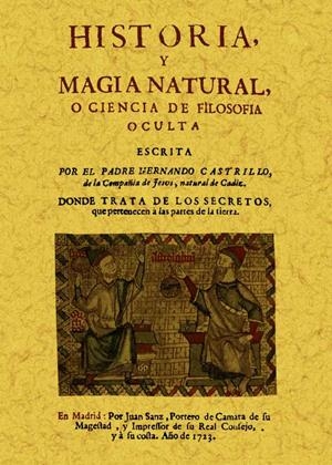 HISTORIA Y MAGIA NATURAL O CIENCIA DE LA FILOSOFIA OCULTA | 9788497618991 | CASTRILLO, HERNANDO | Llibreria La Gralla | Llibreria online de Granollers