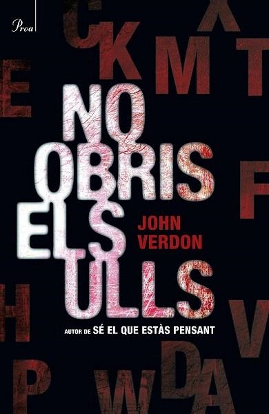 NO OBRIS ELS ULLS | 9788475882505 | VERDON, JOHN | Llibreria La Gralla | Llibreria online de Granollers