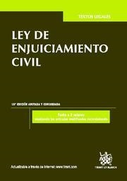 LEY DE ENJUICIAMIENTO CIVIL 2011 | 9788490041604 | JUAN MONTERO AROCA/Mª PÍA CALDERÓN CUADRADO | Llibreria La Gralla | Librería online de Granollers
