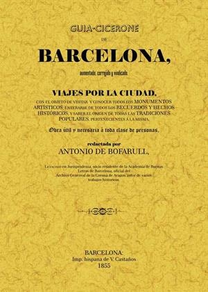 GUIA CICERONE DE BARCELONA | 9788497615150 | BOFARULL, ANTONI | Llibreria La Gralla | Llibreria online de Granollers