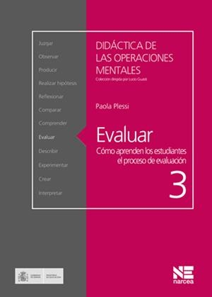 EVALUAR. CÓMO APRENDEN LOS ESTUDIANTES EL PROCESO DE VALORACIÓN | 9788427717367 | PLESSI, PAOLA | Llibreria La Gralla | Librería online de Granollers