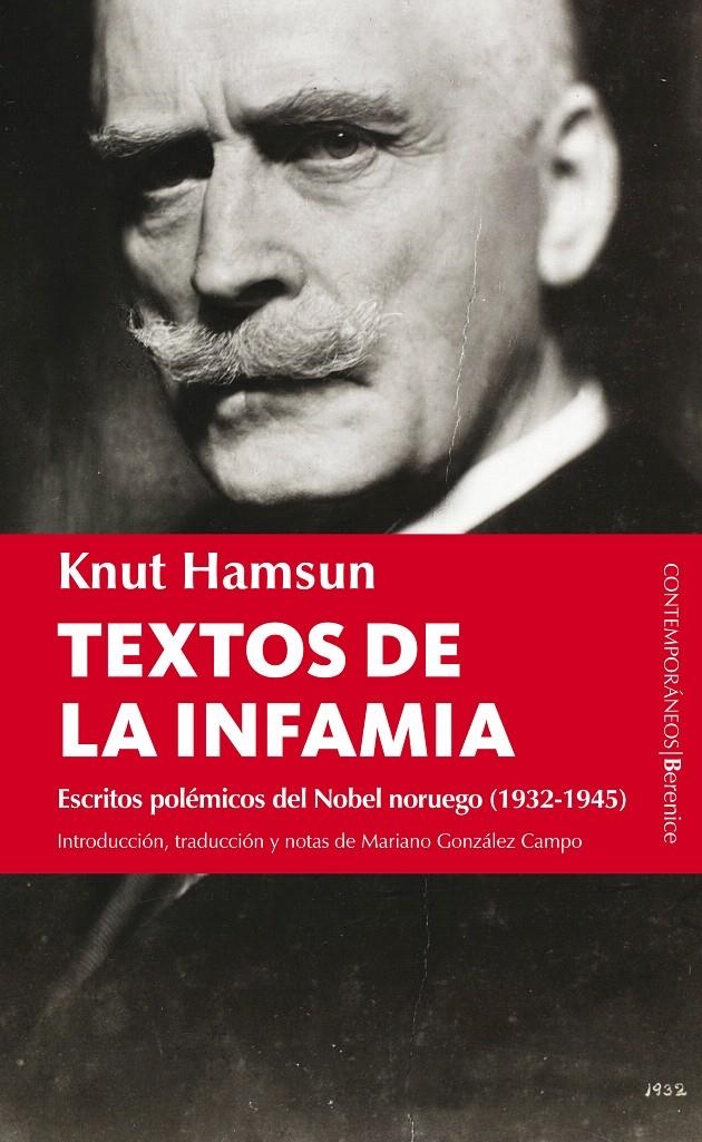 TEXTOS DE LA INFAMIA | 9788496756045 | HAMSUN, KNUT | Llibreria La Gralla | Librería online de Granollers