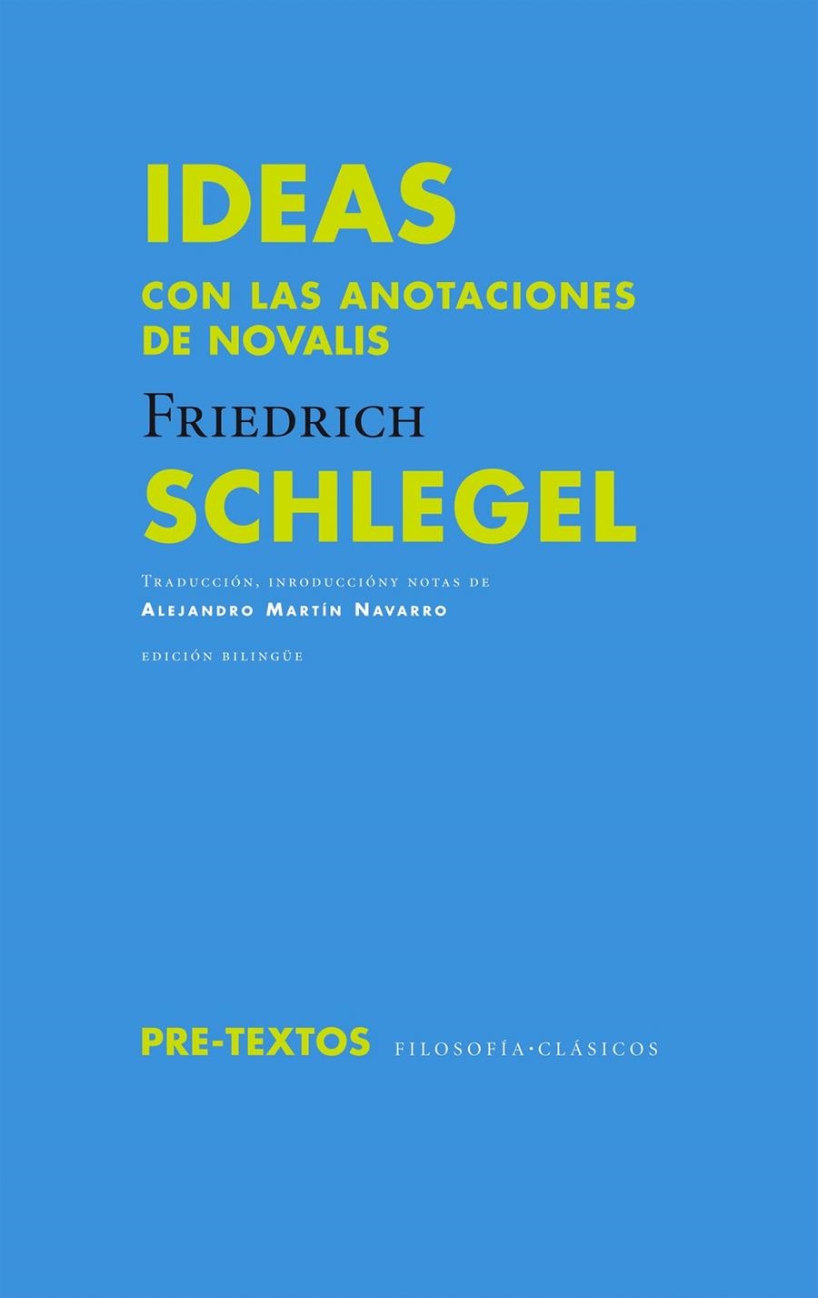 IDEAS CON LAS ANOTACIONES DE NOVALIS | 9788492913787 | SCHLEGEL, FRIEDRICH | Llibreria La Gralla | Librería online de Granollers