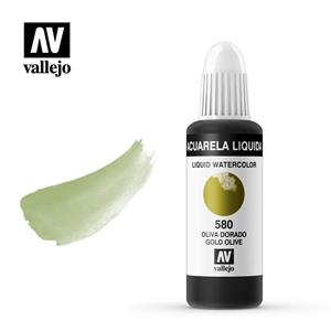 AQUAREL. LÍQUIDA VALLEJO 32ML 580-OLIVA DAURAT | VAL335805 | 335805 | Llibreria La Gralla | Llibreria online de Granollers