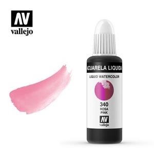 AQUAREL. LÍQUIDA VALLEJO 32ML 340-ROSA | VAL333405 | 333405 | Llibreria La Gralla | Llibreria online de Granollers