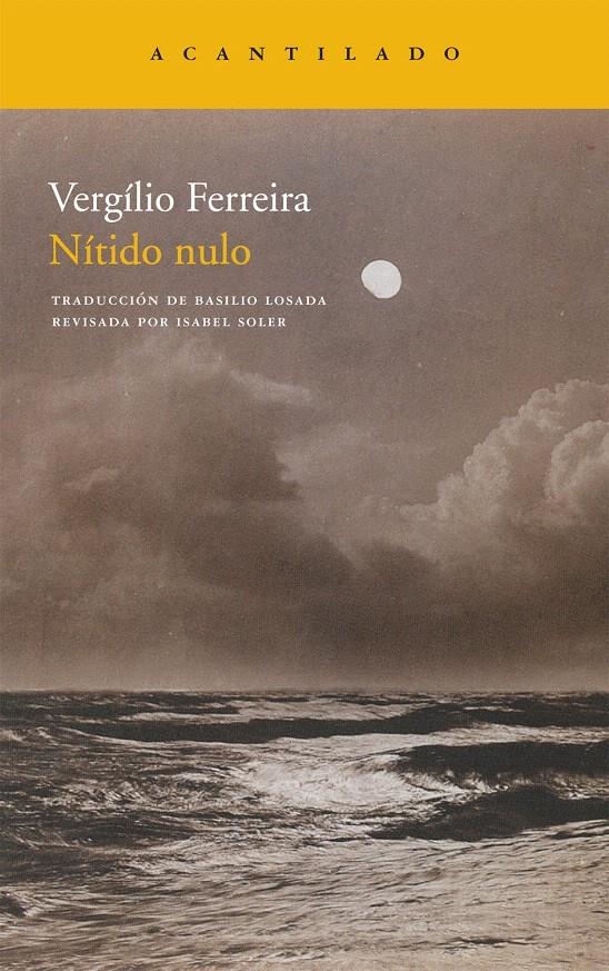 NÍTIDO NULO | 9788415277330 | FERREIRA, VERGÍLIO | Llibreria La Gralla | Librería online de Granollers