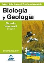CUERPO DE PROFESORES DE ENSEÑANZA SECUNDARIA. BIOLOGÍA Y GEOLOGÍA. TEMARIO. VOLUMEN II. BIOLOGÍA I | 9788466579230 | DE RON PEDREIRA, ANTONIO MIGUEL | Llibreria La Gralla | Llibreria online de Granollers