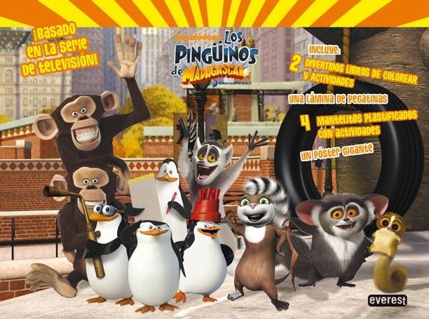 PINGÜINOS DE MADAGASCAR, LOS. MALETÍN DE ACTIVIDADES | 9788444166216 | NICKELODEON | Llibreria La Gralla | Librería online de Granollers