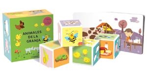 ANIMALES DE LA GRANJA (LIBRO + 4 CUBOS) | 9788424647971 | Llibreria La Gralla | Librería online de Granollers