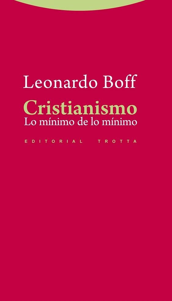 CRISTIANISMO | 9788498794434 | BOFF, LEONARDO | Llibreria La Gralla | Librería online de Granollers