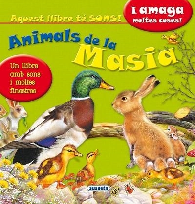 ANIMALS DE LA MASIA. ESCOLTO I DESCOBREIXO | 9788467726046 | Llibreria La Gralla | Librería online de Granollers