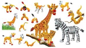 ANIMALES DE LA SABANA. BLOCK | 6901112001067 | THINK ENJOY | Llibreria La Gralla | Llibreria online de Granollers