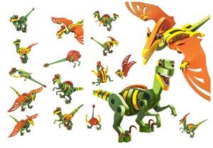 VELOCIRAPTOR Y PTEROSAUR. BLOCK | 6901112001043 | THINK ENJOY | Llibreria La Gralla | Llibreria online de Granollers