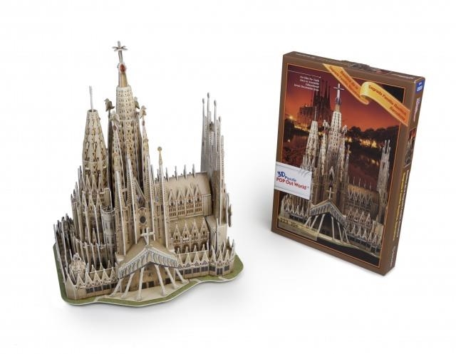 BASILICA DE LA SAGRADA FAMILIA DE BARCELONA. PUZZLE 3D | 8809071373745 | POP OUT WORLD | Llibreria La Gralla | Llibreria online de Granollers