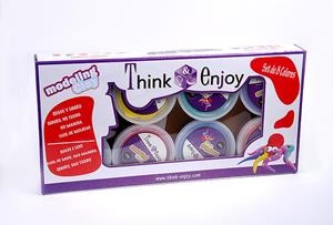 SET DE 8 COLORES MODELING CLAY | 6901112000091 | THINK ENJOY | Llibreria La Gralla | Llibreria online de Granollers