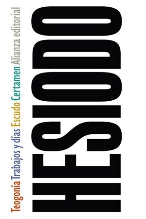 TEOGONÍA / TRABAJOS Y DÍAS / ESCUDO / CERTAMEN (LIBRO BOLSILLO GR16) | 9788420678825 | HESÍODO | Llibreria La Gralla | Librería online de Granollers