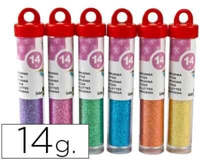 POT PURPURINA LIDERPAPEL COLORS 14G. | 8423473582835 | LIDPU01 | Llibreria La Gralla | Llibreria online de Granollers