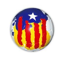 PILOTA FUTBOL ESTELADA | LG1534 | LA NOSTRA IDENTITAT | Llibreria La Gralla | Librería online de Granollers