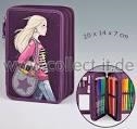 PLUMIER TOP MODEL TRIPLE NENA BOLSO LILA  | 4010070240103 | TOP6234A | Llibreria La Gralla | Librería online de Granollers