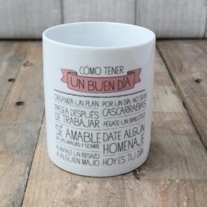 TASSA "CÓMO TENER UN BUEN DÍA" | 8436547181544 | Llibreria La Gralla | Librería online de Granollers