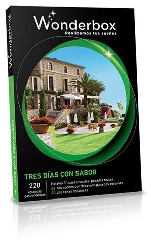 TRES DÍAS CON SABOR (WONDERBOX 2016) | 3760228441968 | WONDERBOX | Llibreria La Gralla | Llibreria online de Granollers