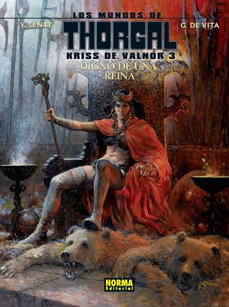 MUNDOS DE THORGAL, LOS. KRISS DE VALNOR 3. DIGNO DE UNA REINA | 9788467913958 | SENTE, YVES/GIULIO DE VITA | Llibreria La Gralla | Llibreria online de Granollers