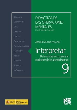 INTERPRETAR (DIDÁCTICA DE LAS OPERACIONES MENTALES,9) | 9788427719576 | MURCIO, AMALIA | Llibreria La Gralla | Librería online de Granollers