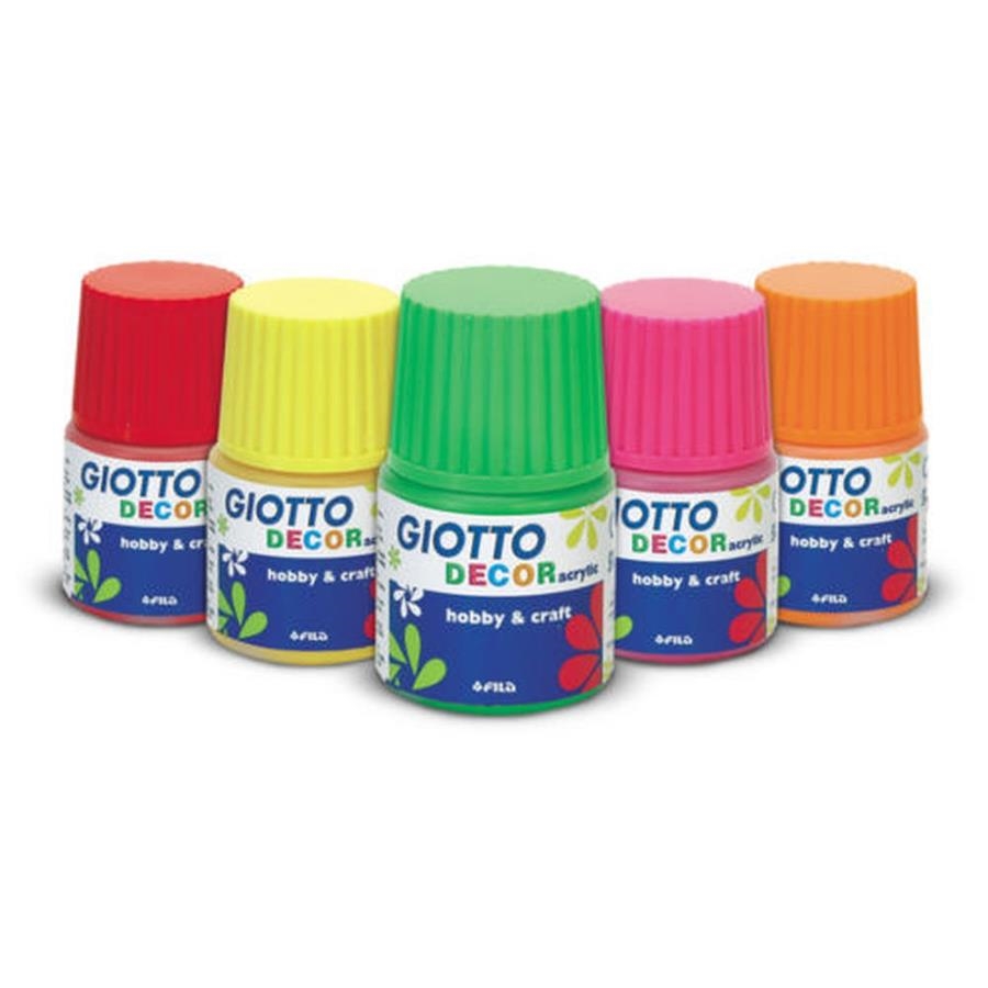 SET ACRILICS GIOTTO DECCOR 10 UN | 8000825532252 | GIO532200 | Llibreria La Gralla | Llibreria online de Granollers