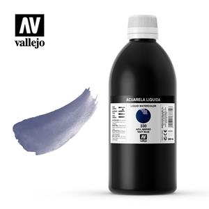 AQUAREL. LÍQUIDA VALLEJO 500ML 330-BLAU MARI | VAL500330 | VAL330 | Llibreria La Gralla | Librería online de Granollers