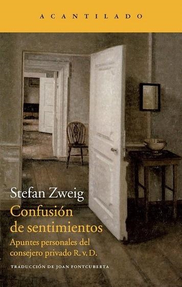 CONFUSIÓN DE SENTIMIENTOS | 9788415689973 | ZWEIG, STEFAN | Llibreria La Gralla | Llibreria online de Granollers