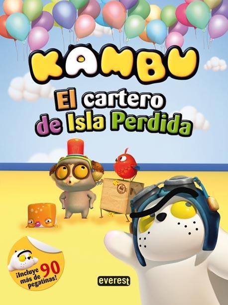 KAMBU.EL CARTERO DE ISLA PERDIDA. LIBRO DE PEGATINAS REUTILIZABLES | 9788444168494 | Llibreria La Gralla | Llibreria online de Granollers