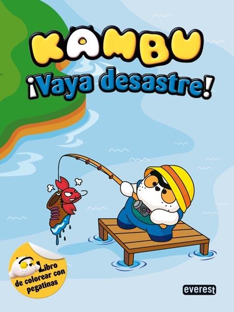 KAMBU¡VAYA DESASTRE! LIBRO DE COLOREAR CON PEGATINAS | 9788444168517 | Llibreria La Gralla | Llibreria online de Granollers