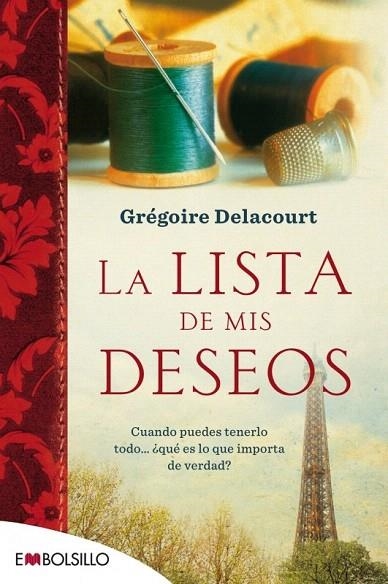 LISTA DE MIS DESEOS, LA | 9788415140986 | DELACOURT, GREGOIRE | Llibreria La Gralla | Librería online de Granollers