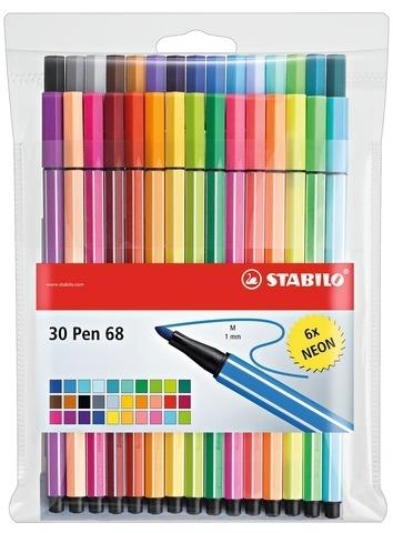 RETOLADORS 30 UN STABILO PEN 68 (6 X NEON) | 4006381455855 | STA6830-1 | Llibreria La Gralla | Llibreria online de Granollers
