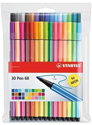 RETOLADORS 30 UN STABILO PEN 68 (6 X NEON) | 4006381455855 | STA6830-1 | Llibreria La Gralla | Llibreria online de Granollers