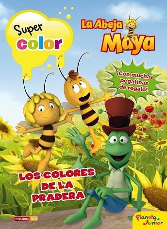 COLORES DE LA PRADERA, LOS. SUPERCOLOR | 9788408124849 | LA ABEJA MAYA | Llibreria La Gralla | Llibreria online de Granollers