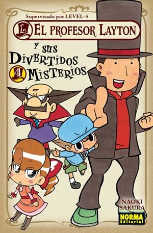 PROFESOR LAYTON Y SUS DIVERTIDOS MISTERIOS 4, EL | 9788467914511 | SAKURA, NAOKI | Llibreria La Gralla | Llibreria online de Granollers