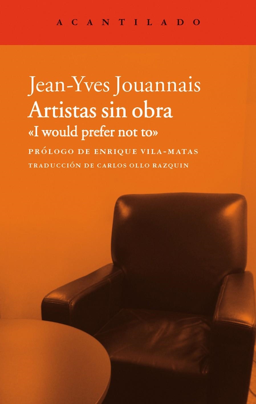 ARTISTAS SIN OBRA | 9788415689980 | JOUANNAIS, JEAN-YVES | Llibreria La Gralla | Librería online de Granollers