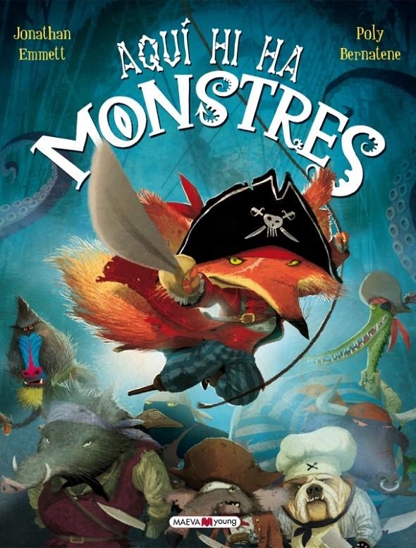 AQUÍ HI HA MONSTRES | 9788415893035 | EMMETT, JONATHAN | Llibreria La Gralla | Librería online de Granollers