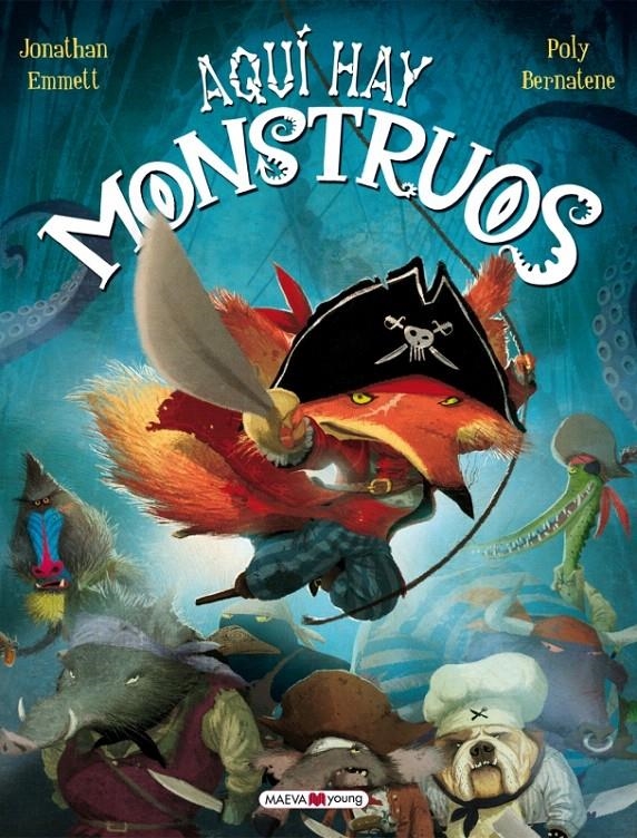 AQUÍ HAY MONSTRUOS | 9788415893028 | EMMETT, JONATHAN | Llibreria La Gralla | Librería online de Granollers