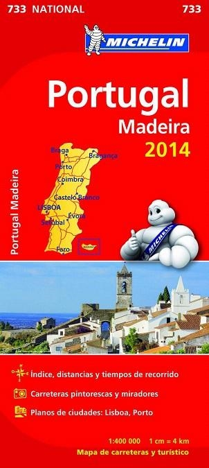 PORTUGAL,MADERIA (MAPA 733 NATIONAL 2014) | 9782067191433 | Llibreria La Gralla | Llibreria online de Granollers