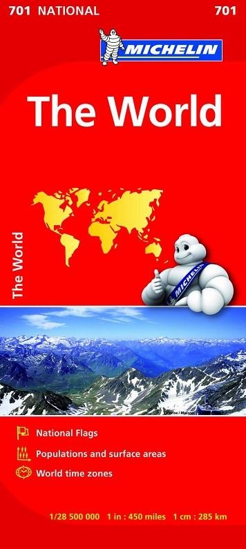 MUNDO, EL (THE WORLD MAPA MICHELIN 701) | 9782067170391 | Llibreria La Gralla | Llibreria online de Granollers