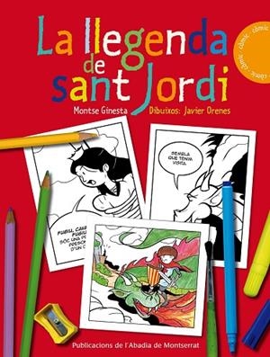 LLEGENDA DE SANT JORDI.PINTA I LLEGEIX | 9788498836691 | Llibreria La Gralla | Librería online de Granollers