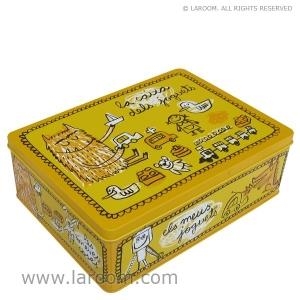CAIXA METAL.LICA LAROOM CAIXA JOGUETS GROGA | 8431010123649 | LAR12364 | Llibreria La Gralla | Llibreria online de Granollers
