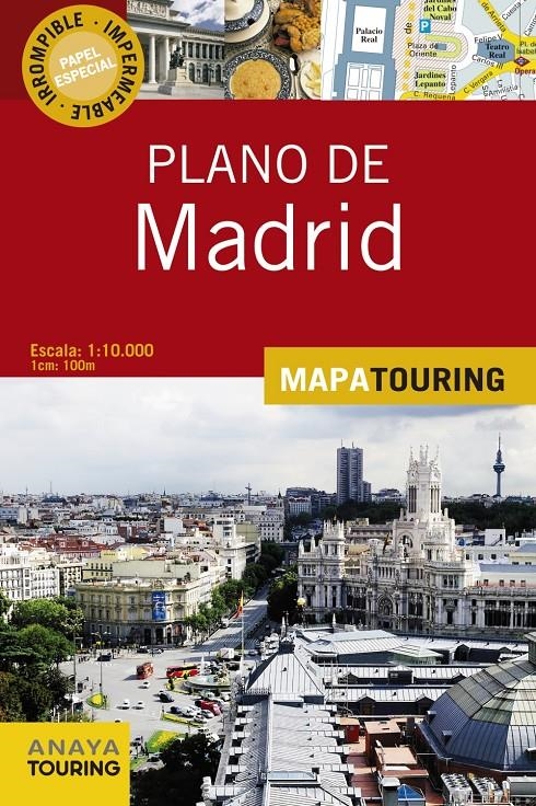 PLANO DE MADRID | 9788499356198 | ANAYA TOURING | Llibreria La Gralla | Llibreria online de Granollers
